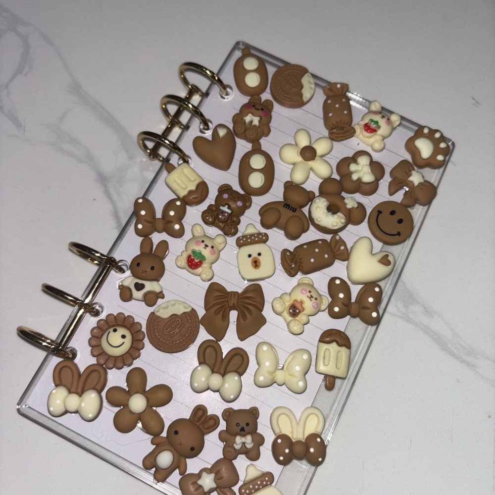 Handmade Junk Teddy notebook🤎🐻| 5x7